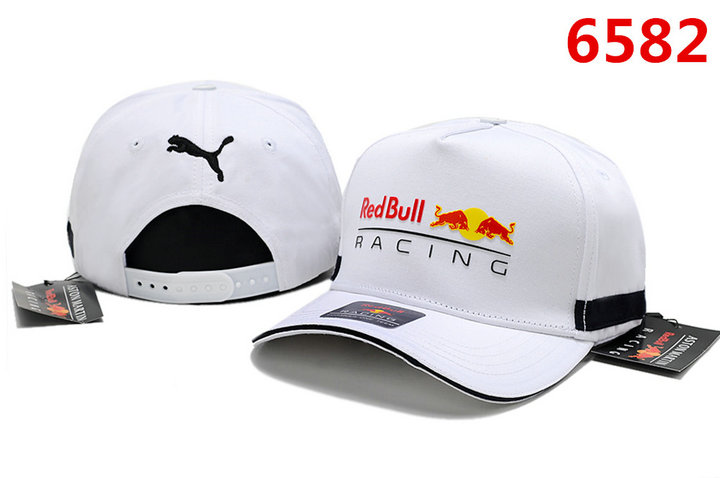 Casquette rayures Red Bull Racing Séchage Rapide Unisexe